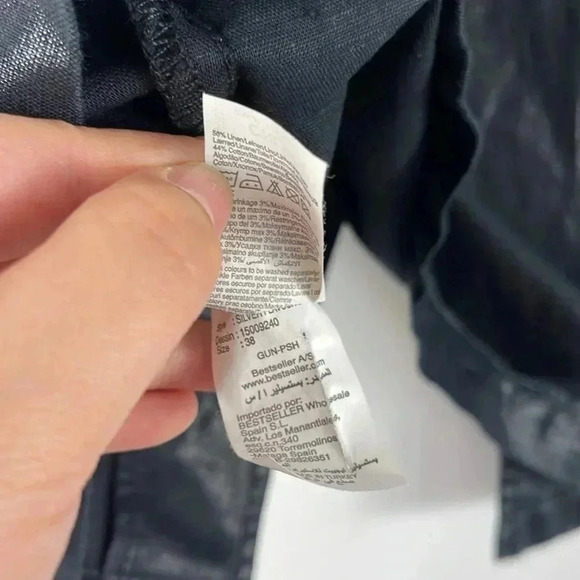 💕Only linen blend top 38  or S-M - Picture 7 of 7